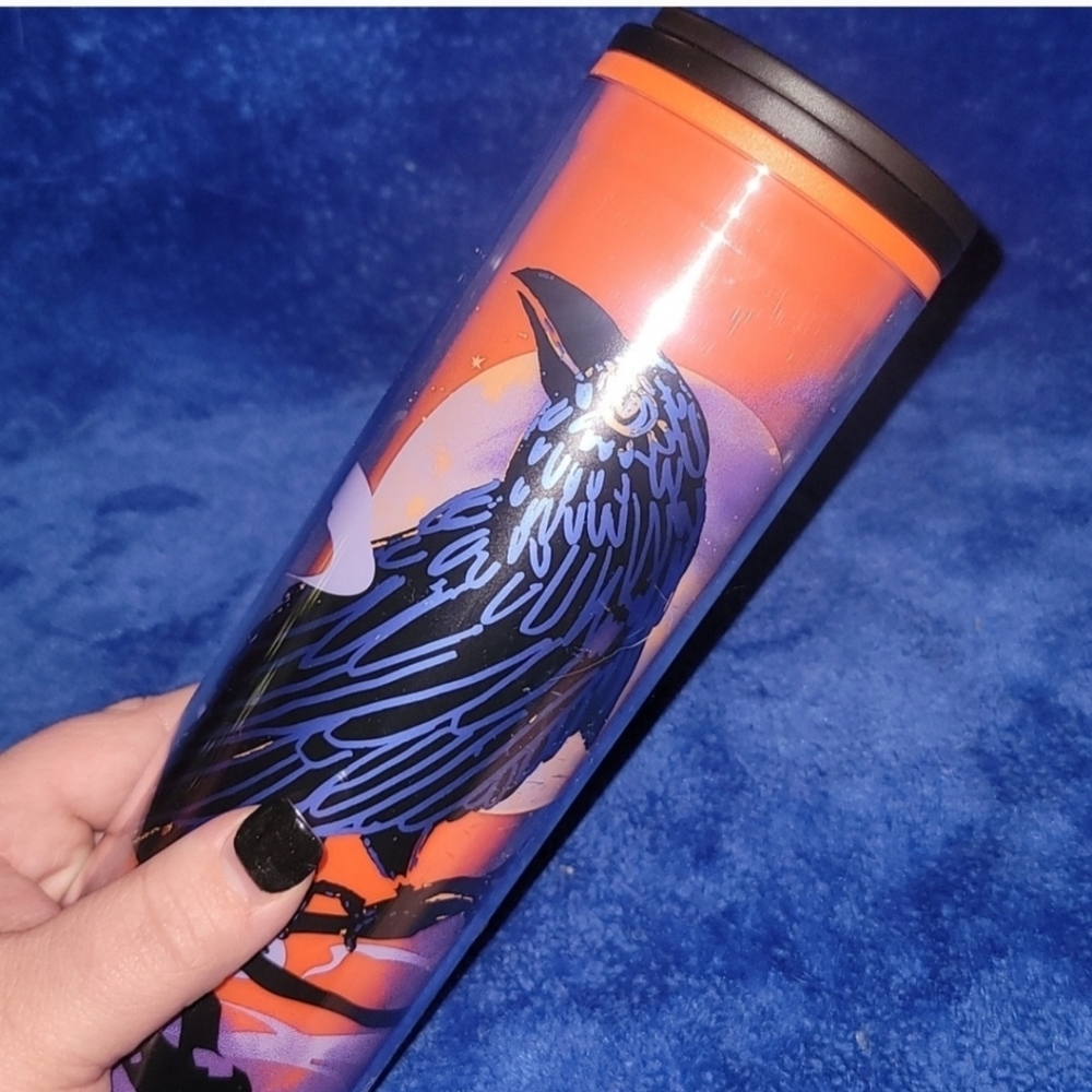 Starbucks Grande Raven Halloween Tumbler
